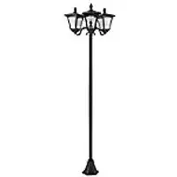 Outsunny Garden Solar Light 842-109 Black