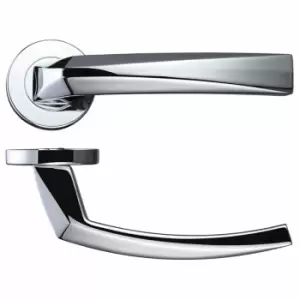 LPD Ironmongery Hercules Polished Chrome Handle Hardware Pack Internal Hardware D6 xW12.6 xH5cm