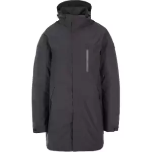 Trespass Mens Shoulton Padded Waterproof Breathable Jacket (XS) (Black)