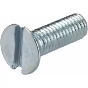 R-tech - 337060 Slotted Countersunk Machine Screws bzp M3 10mm - Pack Of 100