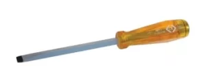 CK T4811 08 Heavy Duty Classic Strike Through Screwdriver Slotted 10 x 200mm