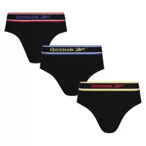 Reebok 3 Pack Arrow Trunks Mens - Black