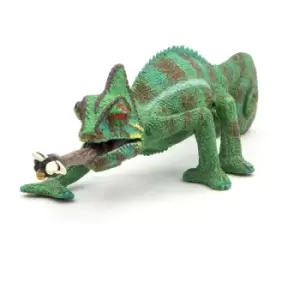 PAPO Wild Animal Kingdom Chameleon Toy Figure, Three Years or Above, Green (50177)