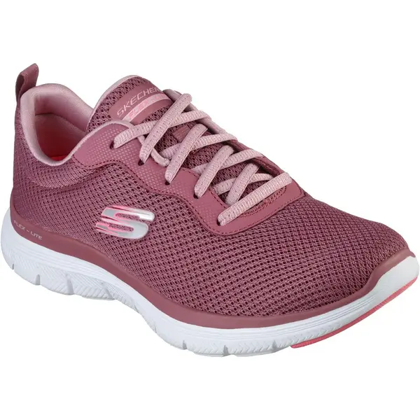 Skechers Womens Flex Appeal 4 Brilliant View Vegan Running Shoes Trainers - UK 3