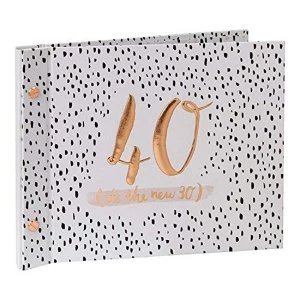 Luxe Birthday Photo Album & Guest Book - 40