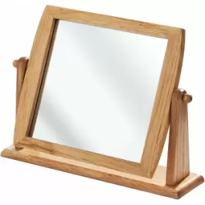 Premier Housewares Wooden Frame Swivel Mirror