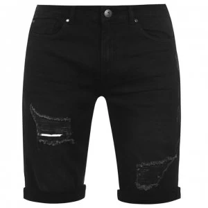 Firetrap Stretch Shorts Mens - Black