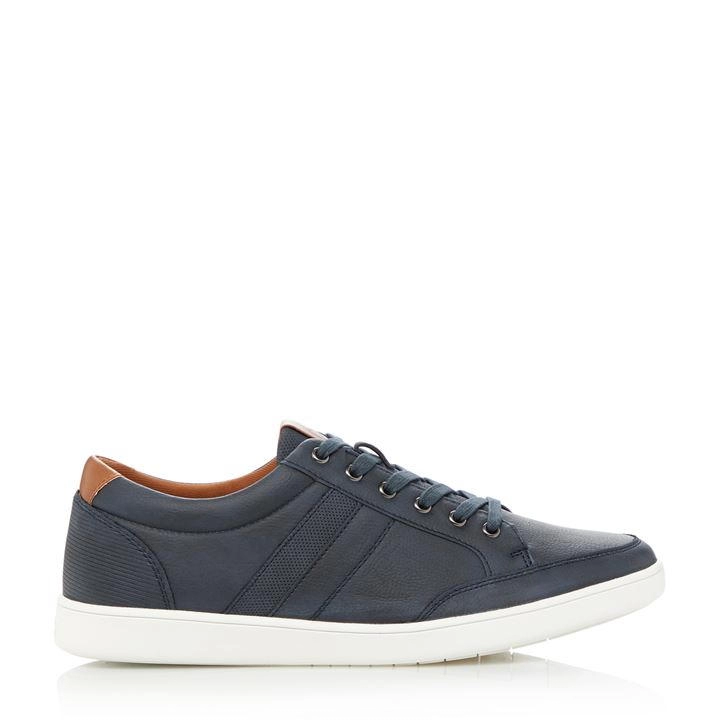 Dune Travel' Lace Up Trainers - 7 - navy