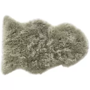 Origins Genuine Sheepskin Rug Khaki Single 65 x 95cm