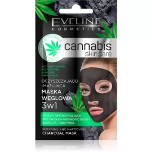 Eveline Cosmetics Cannabis Cleansing Clay Face Mask 7 ml