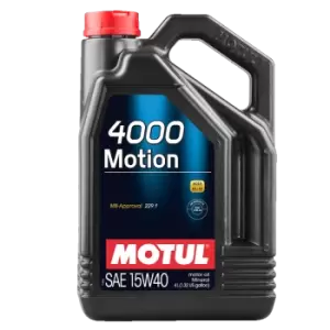 MOTUL Engine oil 15W-40, Capacity: 4l 100294