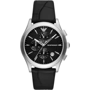 Mens Emporio Armani Stainless Steel and Plastic/Resin