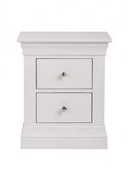 Julian Bowen Clermont 2 Drawer Bedside Chest