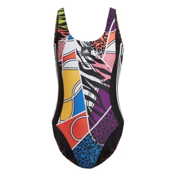 adidas Rich Mnisi Swimsuit Womens - Black