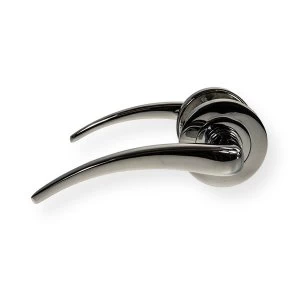 LocksOnline Gull Lever Door Handle on Round Rosette