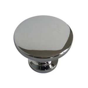 BQ Chrome effect Round Internal Knob Furniture knob D37.1 mm