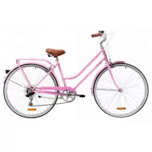 Reid Ladies 16" Classic Vintage 7-Speed Bike - Pink