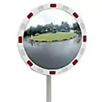 GPC Circular Reflective Traffic Mirror, 800mm Dia