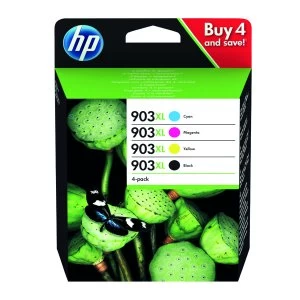 HP 903XL Black And Tri Colour Ink Cartridge