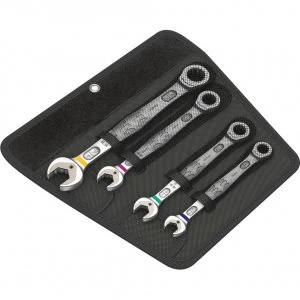 Wera 4 Piece Joker Ratchet Combination Spanner Set Imperial