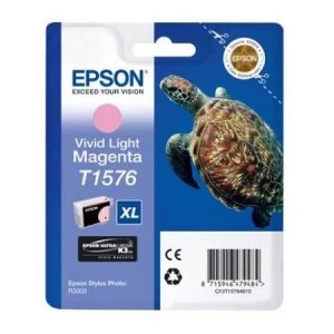 Epson Turtle T1576 Light Magenta Ink Cartridge