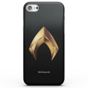 Aquaman Gold Logo Phone Case for iPhone and Android - Samsung S6 Edge - Snap Case - Matte