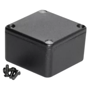 Hammond 1590LBBK Diecast Enclosure Black (50.5 x 50.5 x 31mm)