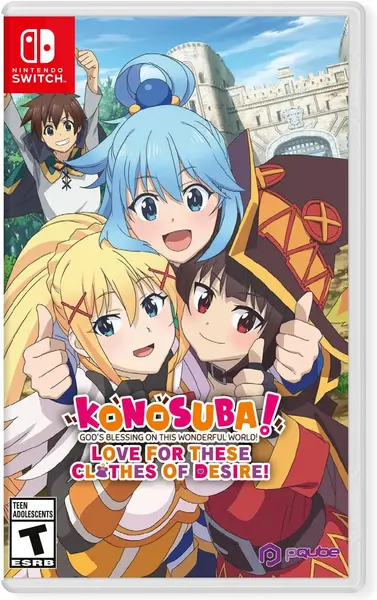 KonoSuba Gods Blessing on this Wonderful World Love For These Clothes Of Desire Nintendo Switch Game