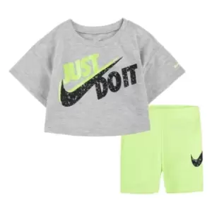 Nike Boxy T Shrt Set Bb99 - Green