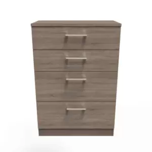 Welcome Furniture Yelanto 4 Drawer Deep Chest - Darkolino