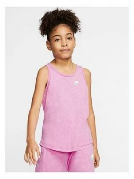 Nike Girls Jersey Tank Top - Pink