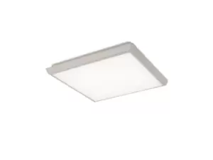 Aneto LED Ceiling, 30cm Square, 18W, 4000K, 1700lm, IP65, White