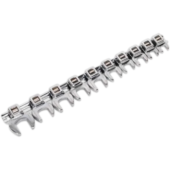 Sealey 10 Piece 3/8" Drive Crow Foot Spanner Set Metric 3/8"