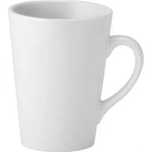 Value White Latte Cup 12oz Pack 6 DD 85390CP