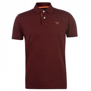 Gant Short Sleeve Polo Shirt - Burg 678