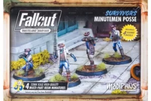 Fallout Wasteland Warfare Survivors Miniatures Posse