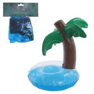 Palm Tree Funky Tropical Inflatable Drinks Holder