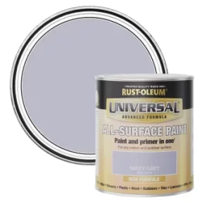 Rust-Oleum Universal Paint Satin Misty Grey 750ml