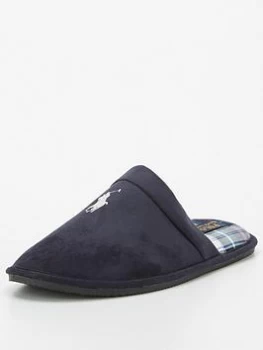 Ralph Lauren Klarence Slippers - Navy, Size 41, Men