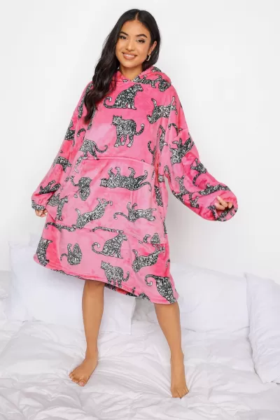 Petite Printed Snuggle Hoodie