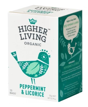 Higher Living Infusion Bio Mint / Liquorice 15 Filters