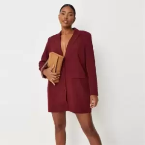 Missguided Blazer Dress - Red