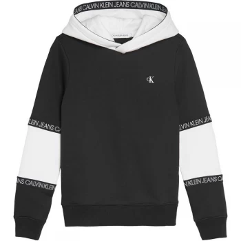 Calvin Klein Logo Tape OTH Hoodie - Blach BEH