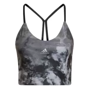 adidas x You for You Bra Top Womens - Grey Three / Grey One / Black