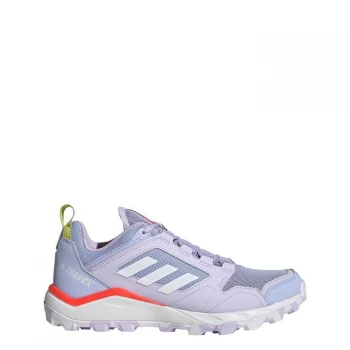 adidas Terrex Agravic TR Trail Running Shoes Ladies - Violet Tone / Cloud White / So