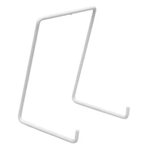 040 White Medium Plate Stand 10 Pack