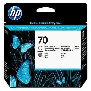 HP 70 Gloss Enhancer and Grey Printhead