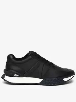 Lacoste Mens Lacoste L-Spin Deluxe 2.0 Trainers, Black/White, Size 8.5, Men