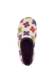 Gracie Floral Memory Foam Slippers