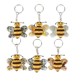 Sass & Belle Buzz Bee Keyring (1 Supplied)